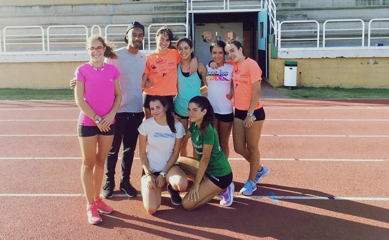 Atlestismo Leon sprint sqaud