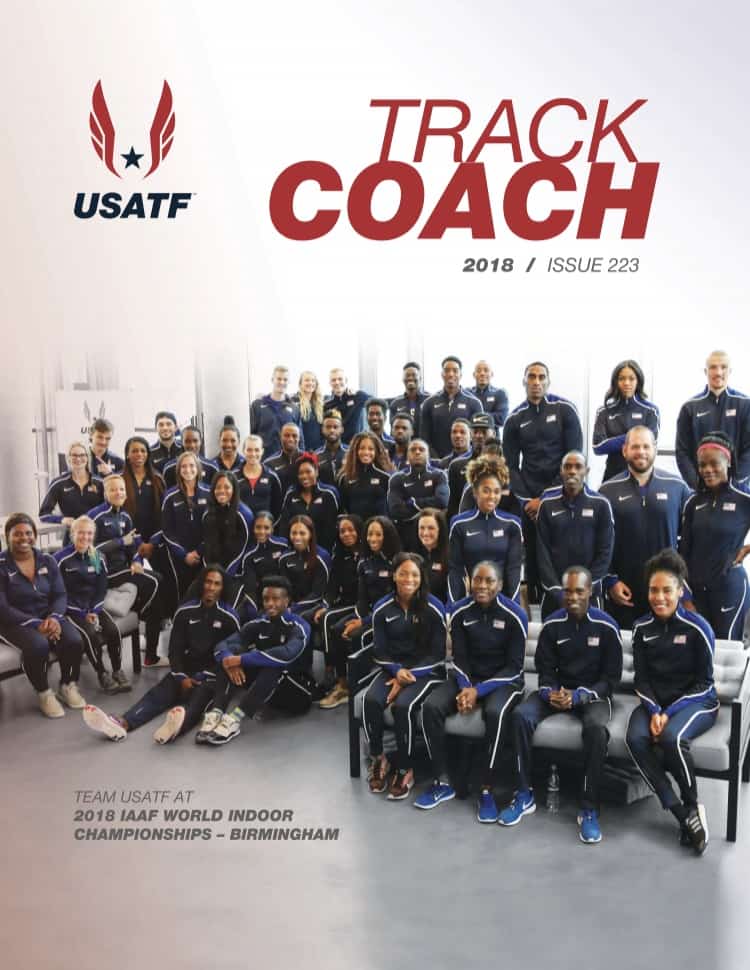 USATF track coach issue 222 cover