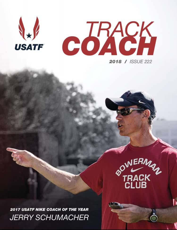 USATF track coach issue 223 cover