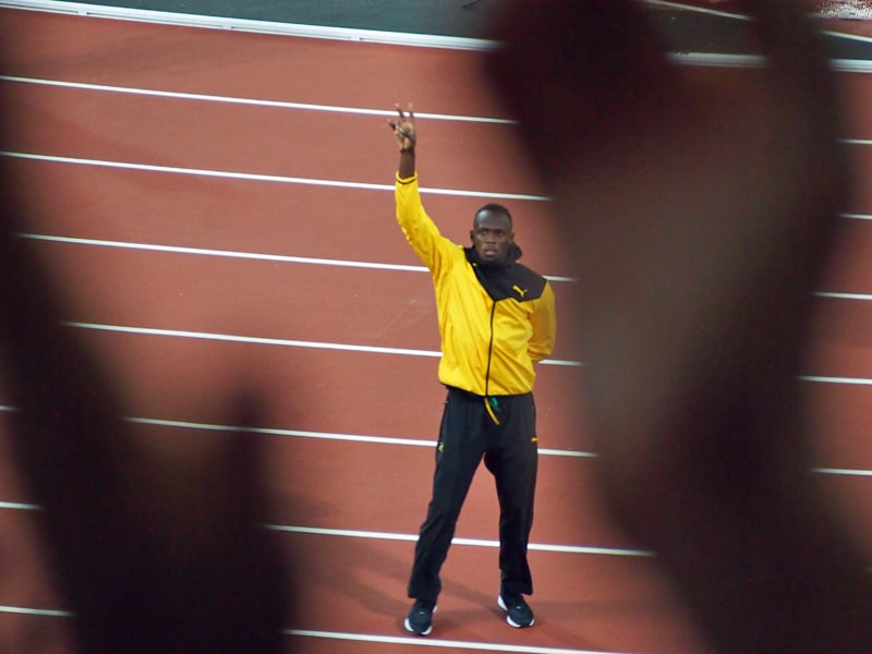 Usain Bolt says goodbye at the London 2017 World Championships