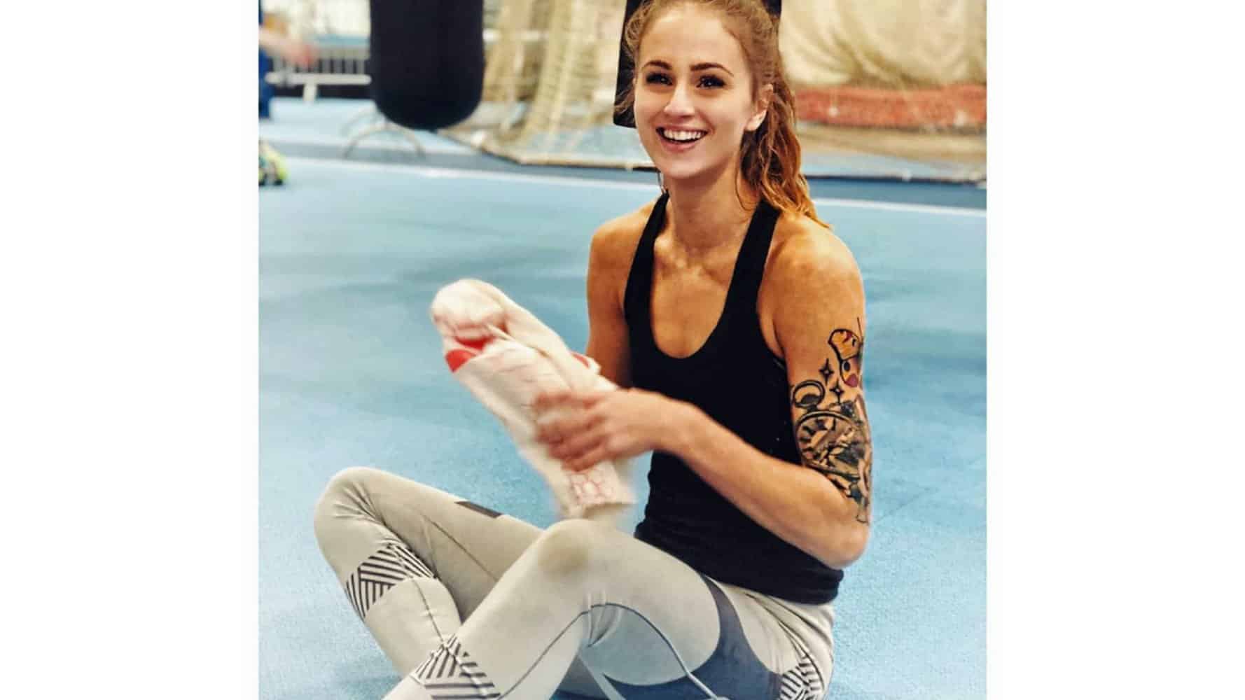 Elin Westerlund training break